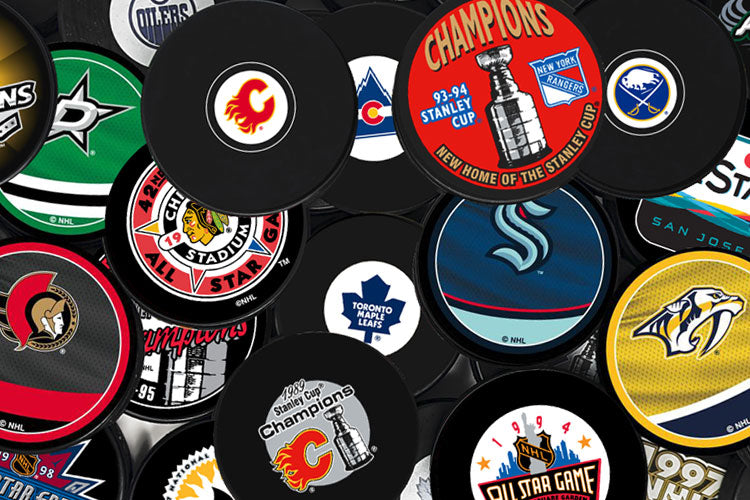 NHL hockey 2024 puck collection