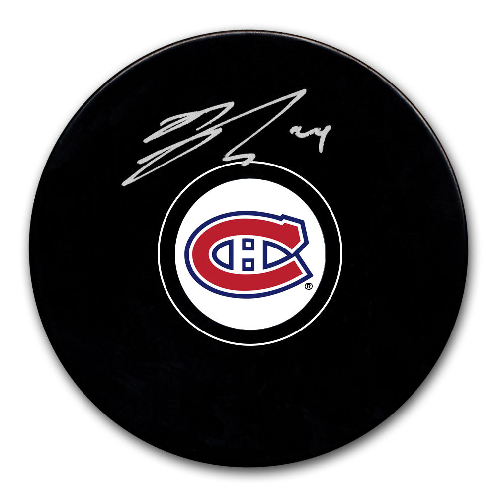 Nick Suzuki Montreal Canadiens Autographed Puck – Pucks.Net