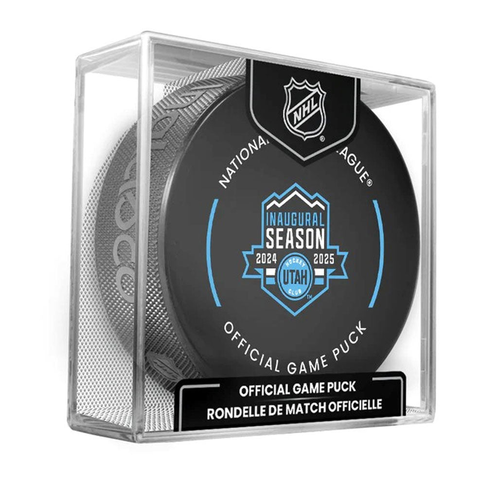 Utah Hockey Club 202425 Inaugural Season NHL Official Game Model Puck